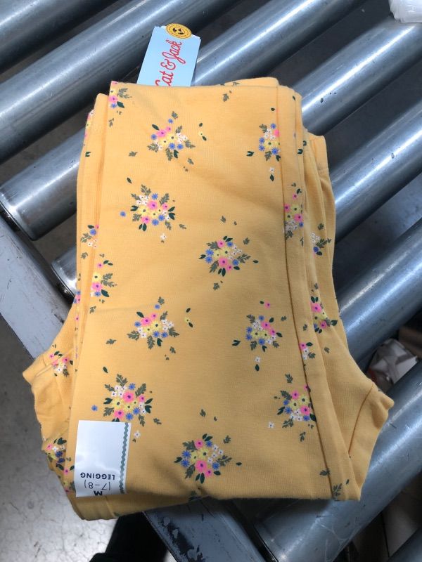 Photo 1 of 5 PACK*
GIRLS FLORAL LEGGINGS- MEDIUM