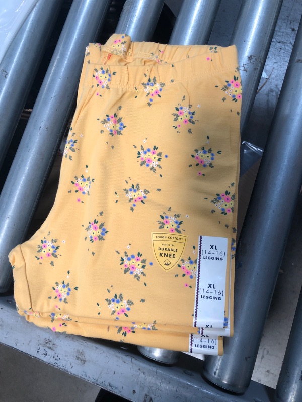 Photo 1 of 3 PACK*
GIRLS FLORAL LEGGINGS- XL