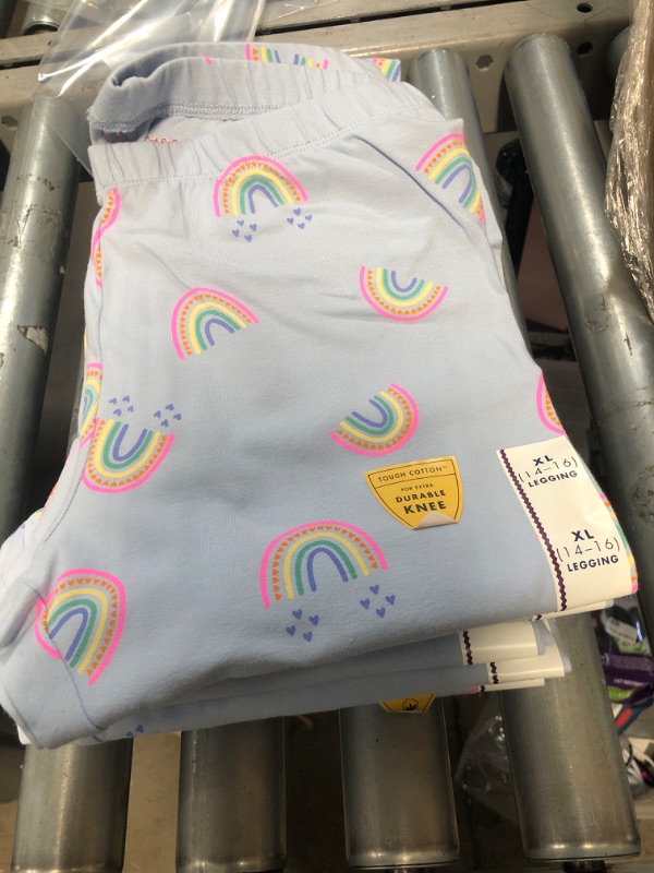 Photo 2 of 8 PACK*
Girl' Rainbow Legging - Cat & Jack™ Light 
XL
