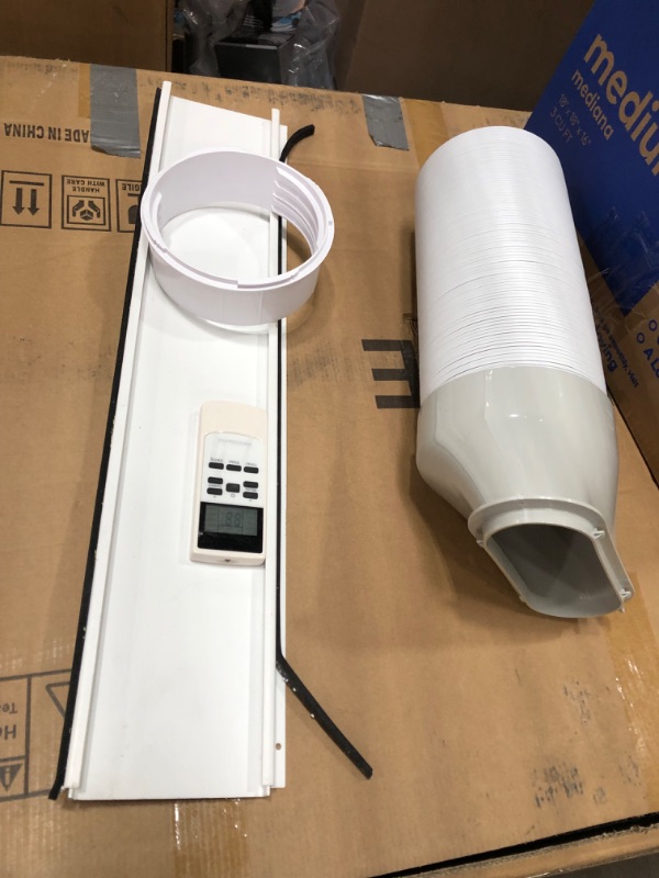 Photo 3 of ***PARTS ONLY*** FHPW122AC1 Portable Air Conditioner with 12000 BTU Cooling Capacity 115 Volts 11 Amps 7.2 CEER Remote and 3 Fan
