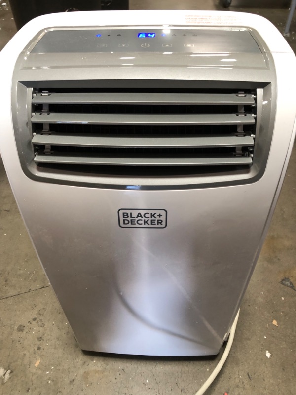 Photo 3 of BLACK+DECKER 14,000 BTU Portable Air Conditioner with Heat and Remote Control, White
