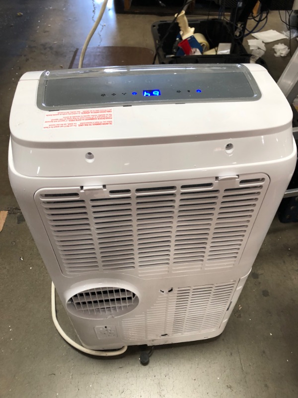 Photo 2 of BLACK+DECKER 14,000 BTU Portable Air Conditioner with Heat and Remote Control, White
