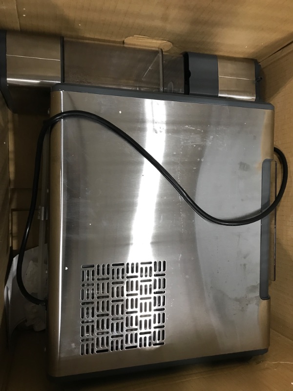 Photo 2 of ***PARTS ONLY*** GE Profile Opal | Countertop Nugget Ice Maker with Side Tank | Portable Ice Machine Makes up to 24 lbs. of Ice Per Day | Stainless Steel Finish
