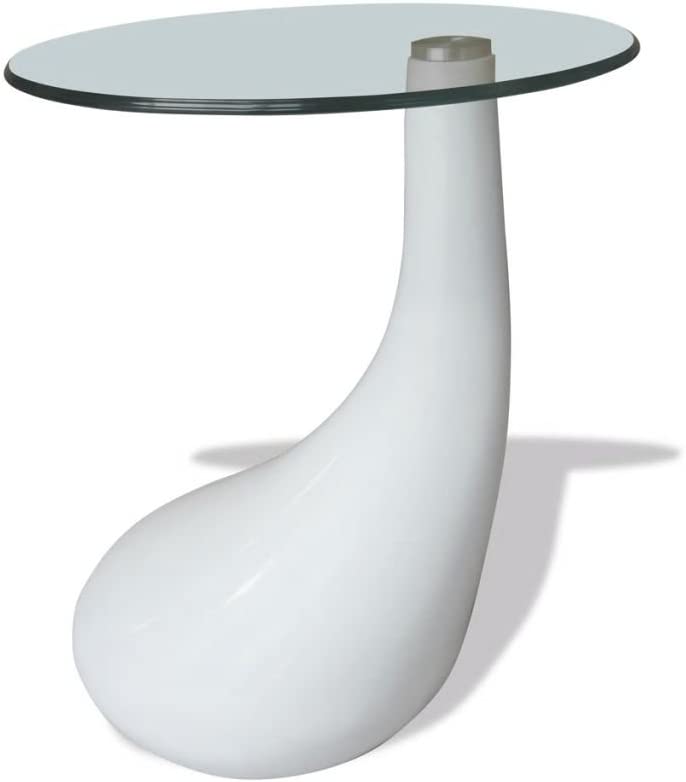 Photo 1 of **GLASS TOP NOT INCLUDED**vidaXL 1/2x Coffee Tables w/Round Glass Top Stand End Side Home 