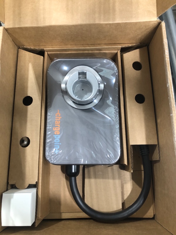 Photo 2 of ChargePoint Home Flex Electric Vehicle (EV) Charger upto 50 Amp, 240V, Level 2 WiFi Enabled EVSE, UL Listed, Energy Star, NEMA 6-50 Plug or Hardwired, Indoor/Outdoor, 23-Foot Cable