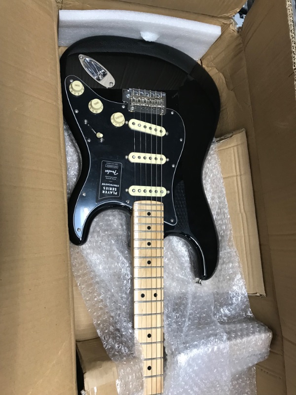 Photo 1 of Fender American Performer Stratocaster HSS - Black with Maple Fingerboard
