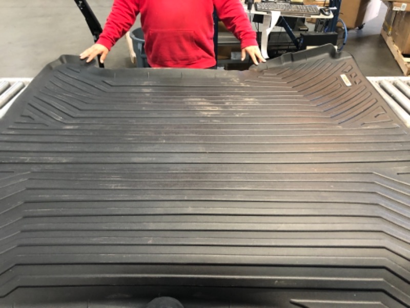 Photo 2 of OEDRO Truck Bed Mats Ram , All-Weather Rubber Truck Bed Liner Pickup Truck Accessories 13-18 Truck Bed Mats