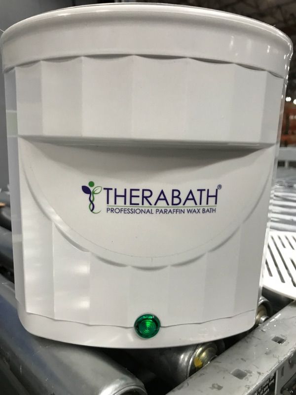 Photo 2 of ***OPENED FOR INSPECTION**** **** TESTED / WORKS**** THERABATH PROFESSIONAL THERMOTHERAPY PARAFFIN BATH - ARTHRITIS TREATMENT RELIEVES MUSCLE STIFFNESS - FOR HANDS, FEET, FACE AND BODY - 6LBS CRANBERRY ZEST PARAFFIN
