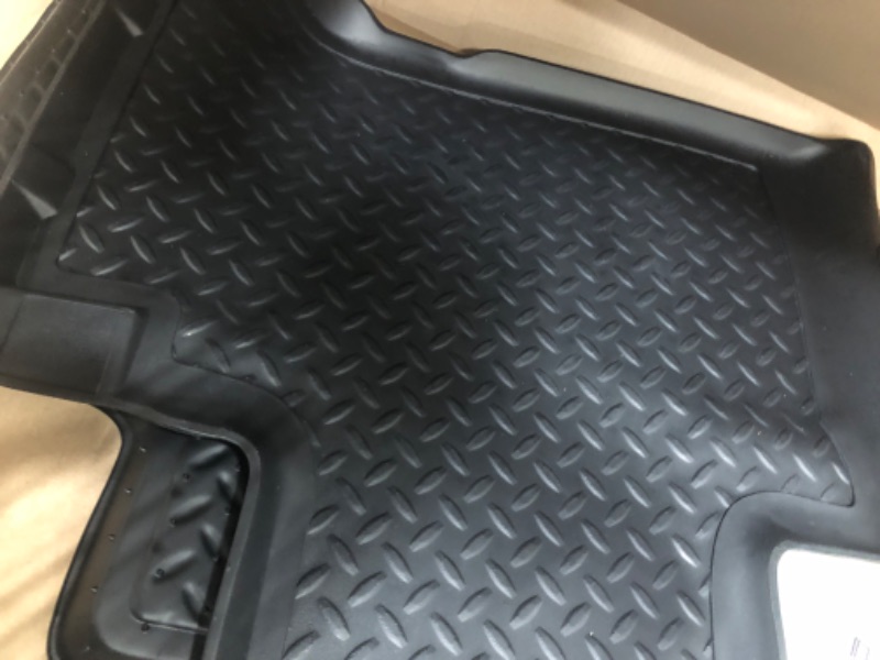 Photo 2 of Husky Liners Classic Style Series | 2nd Seat Floor Liner - Black | 65751 | Fits 2003-2009 Toyota 4Runner 1 Pcs Black Classic Style 2nd Seat Floor Mat