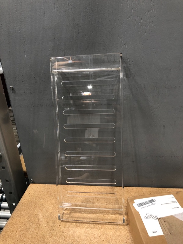 Photo 2 of 16" x 6.5" Clear Plastic Bin Holder