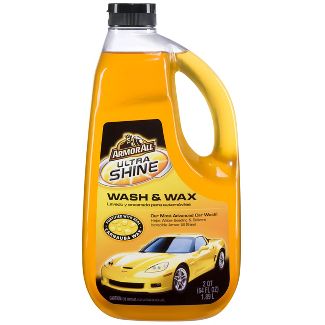 Photo 1 of 4 pack - Armor All 64oz Ultra Shine Wash and Wax Automotive Wash

