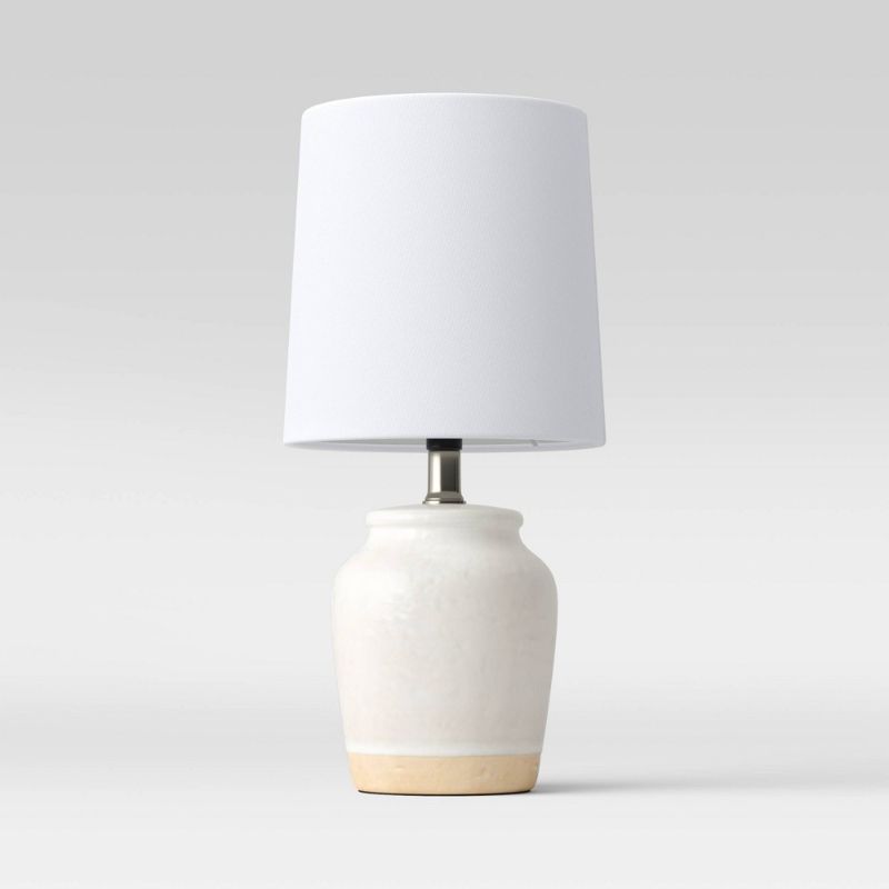 Photo 1 of 2 pack - Textural Ceramic Mini Lamp - Threshold™
