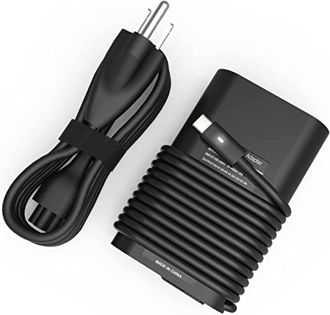 Photo 1 of 65W 45W USB C Laptop Charger for Dell Latitude Type-C AC Adapter Power Supply Cord