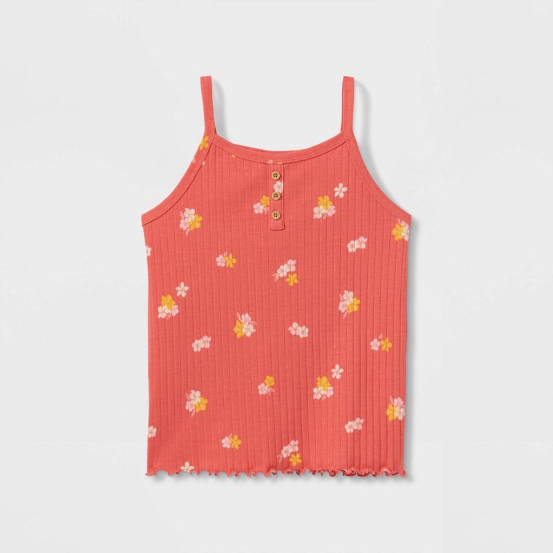 Photo 1 of Girls' Rib Knit Tank Top - Cat & Jack™small
