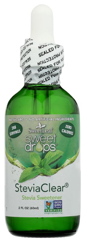 Photo 1 of 2- Sweet Drops Liquid Stevia Sweetener 2 Fl Oz (60 Ml) Yeast Free by SweetLeaf
