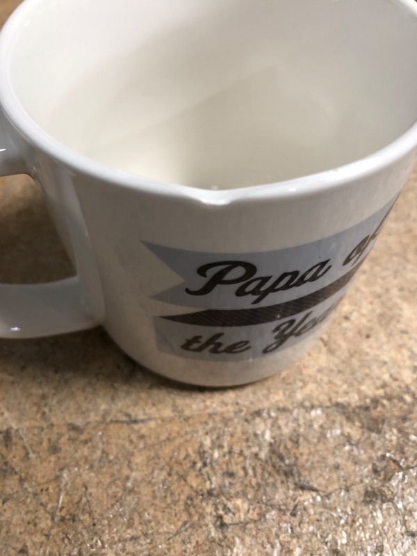 Photo 3 of 16oz Stoneware Papa Of The Year Mug - Parker Lane