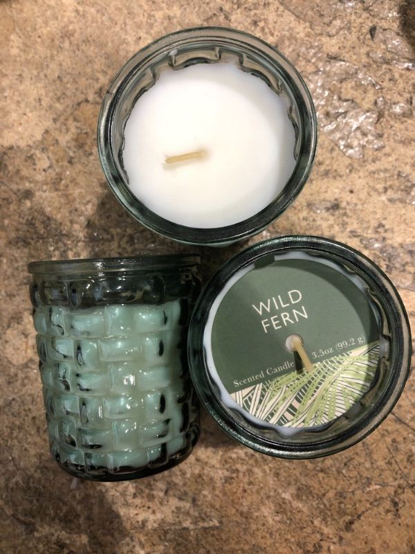 Photo 1 of 3-  Wild Fern Scented Candle 3.5oz. 