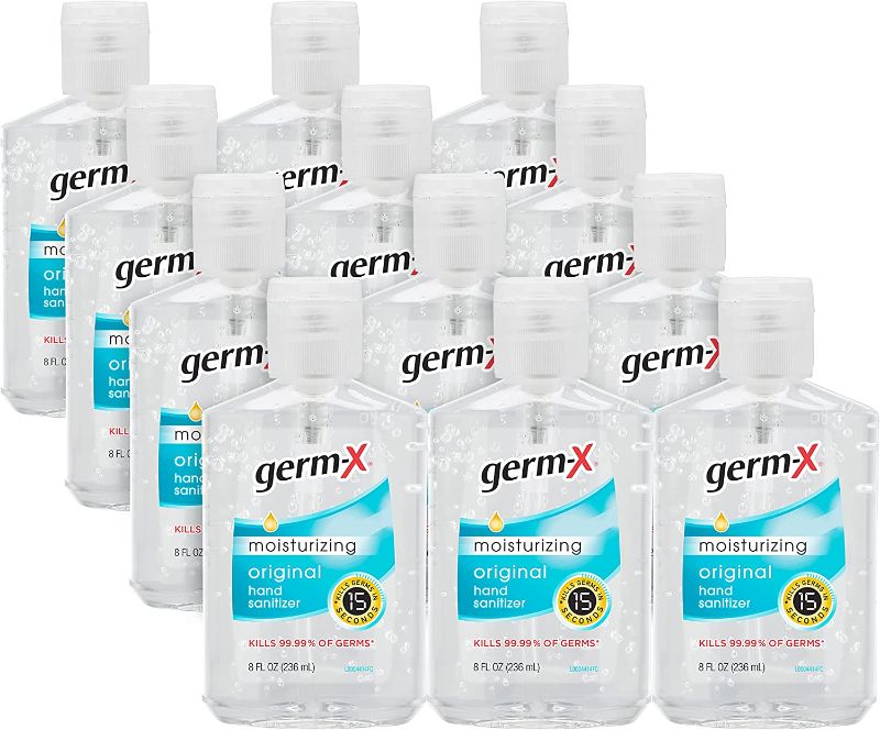 Photo 1 of 12 Pack Germ-X Original Hand Sanitizer Pump - 8 Fl Oz
