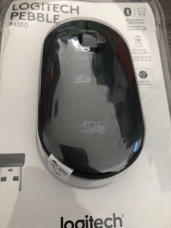 Photo 2 of Logitech Bluetooth Pebble Mouse M350 - Graphite