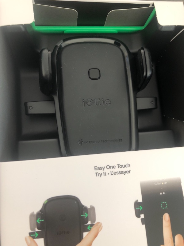 Photo 2 of Iottie Easy One Touch Wireless 2 Wireless Charging Car Mount, Dash & Windshield