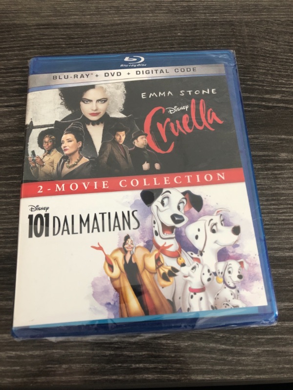 Photo 2 of Cruella/One Hundred One Dalmatians: 2-Movie Collection (Blu-ray + DVD + Digital)

