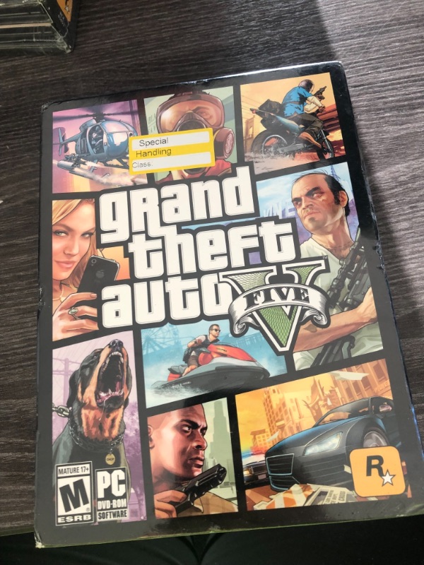 Photo 1 of Grand Theft Auto V Rockstar Games PC 710425414534
