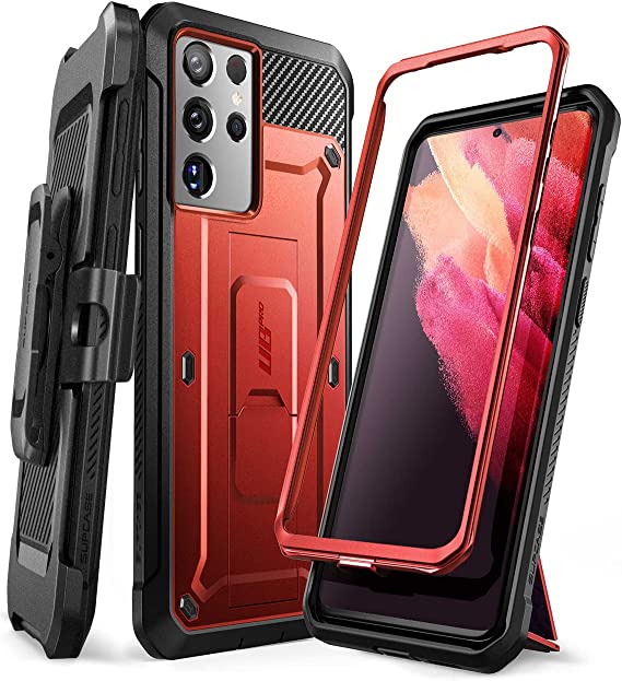 Photo 4 of 4 PHONE CASE BUNDLE))) SUPCASE Full-Body Rugged Holster Case for Google Pixel 3 XL +SUPCASE Unicorn Beetle Pro Series Case Designed for Samsung Galaxy S21 Ultra 5G (2021 Release), Full-Body Dual Layer Rugged Holster & Kickstand Case Without Built-in Scree