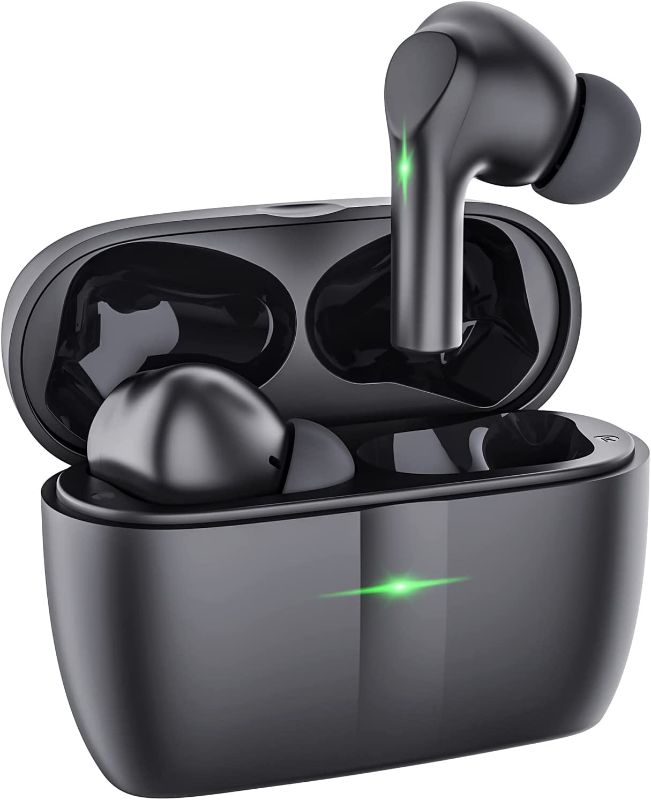 Photo 1 of Hadisala Wireless Earbuds, Bluetooth 5.0 Headphones True Wireless Stereo Headset with Charging Case, Touch Control & Built-in Mic, High-Fidelity Sound 35 Hours Playback for iPhone Android and More TESTED AND FUNCTIONS