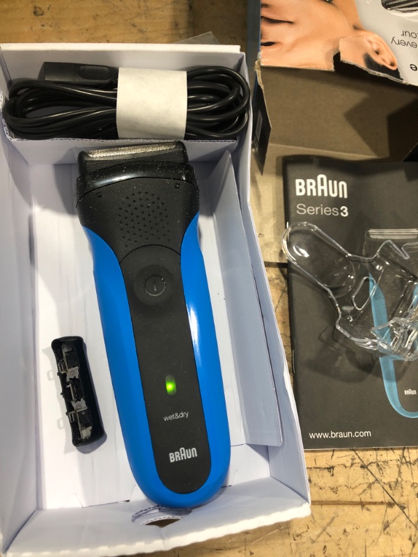 Photo 1 of Braun Electric Razor, Series 3 310s Electric Foil Shaver, Rechargeable, Wet & Dry