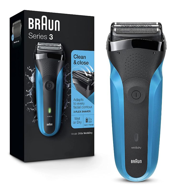 Photo 1 of Braun Electric Razor, Series 3 310s Electric Foil Shaver, Rechargeable, Wet & Dry