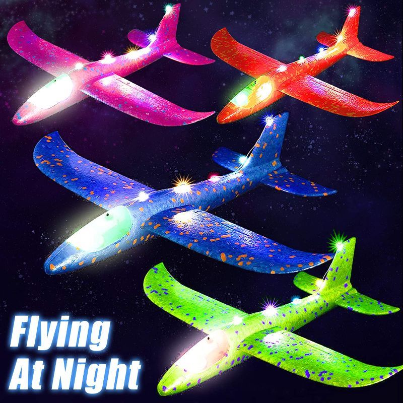 Photo 1 of Foam Glow Jets 5 pack blue with red dots