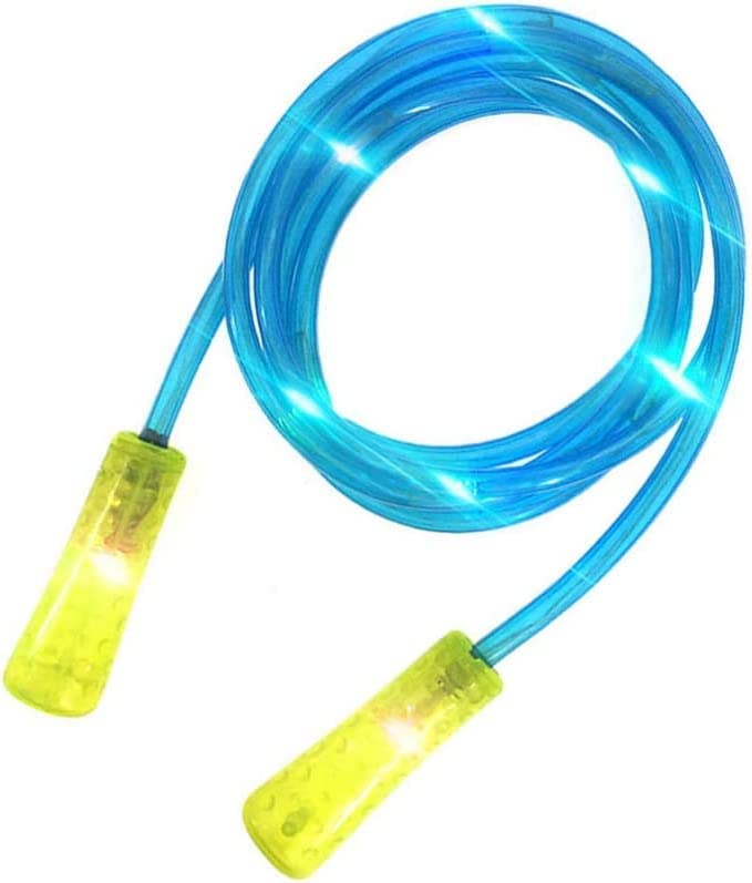 Photo 1 of Big Time LED Light Up Jump Rope, 7 feet, with Flashing Color 5 packs colors may vary 