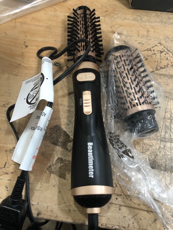 Photo 1 of Beautimeter Hair Dryer Brush, 3-in-1 Round Hot Air Spin Brush Kit