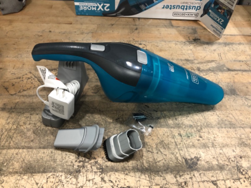 Photo 2 of BLACK+DECKER dustbuster QuickClean Cordless Wet/Dry Handheld Vacuum