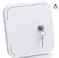 Photo 1 of  RV Access Door Electrical Cord Trailer Power Cord Cable Hatch 7.68x6.5x2.05inch