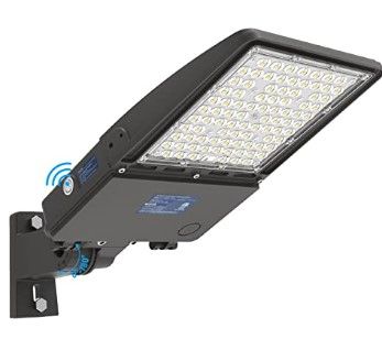 Photo 1 of AKK 150W LED Parking Lot Lighting with Adjustable Arm Mount