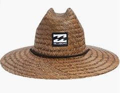 Photo 1 of Billabong Men's Classic Straw Lifeguard Hat Brown 