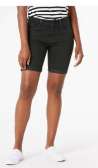 Photo 1 of DENIZEN® from Levi's® Women's Mid-Rise Bermuda Jean Shorts, 16

