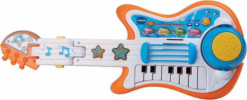 Photo 1 of VTech Strum and Jam Kidi Musical Guitar Band (Frustration Free Packaging) , White
