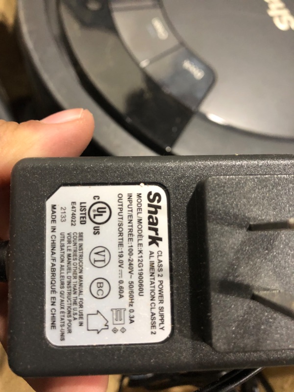 Photo 5 of **NON FUNCTIONAL USE FOR PARTS ONLY**Shark ION Robot Vacuum AV753, Wi Fi Connected, 120min Runtime, Works with Alexa, Multi Surface Cleaning