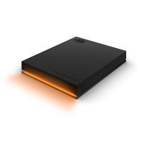 Photo 1 of Seagate 1TB FireCuda Portable Hard Drive for PC Gaming - Black/Orange (STKL1000400)