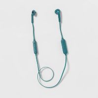 Photo 1 of heyday™ Wireless Bluetooth Flat Earbuds, Bright Teal, pack of 2