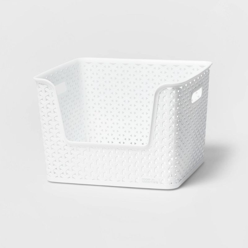 Photo 1 of Y-Weave Easy Access Storage Bin - Room Essentials™ - 4 pcs