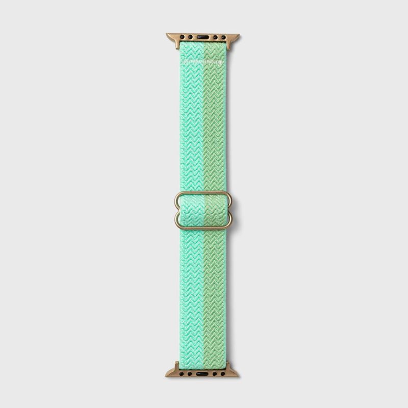 Photo 1 of Heyday Apple Watch Knit Band 38/40mm - Soft Green/Spring Teal
