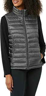 Photo 1 of Amazon Essentials Women's Lightweight Water-Resistant Packable Puffer Vest - small
