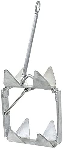 Photo 1 of 
Smart Marine Folding Square Anchor Choose 13, 19, or 25 lb Hold Slide Cube Box Galvanized Boat Anchor