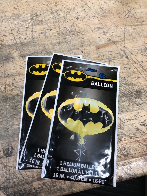 Photo 2 of Batman Jumbo Shaped Foil Balloon *3 pack