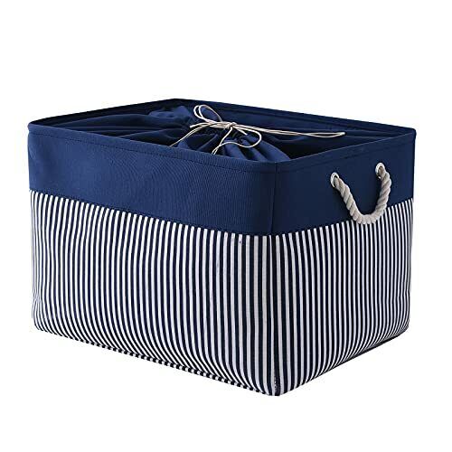 Photo 1 of FABRIC BASKETS BLUE & BLUE 20.5