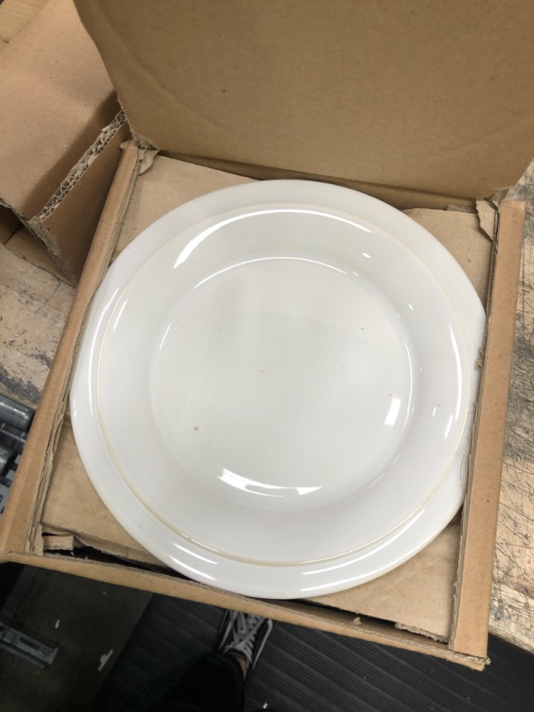 Photo 5 of 16pc Porcelain Woodbridge Dinnerware Set White - Threshold™
