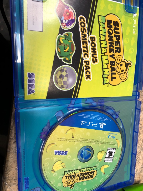 Photo 2 of Alliance Entertainment Mens Super Money Ball Banana PS4 Game - Multicolor
